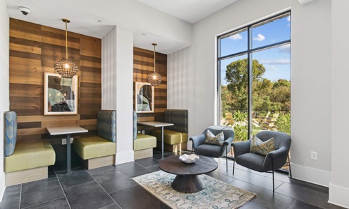 private study nooks in a spacious room with natural light